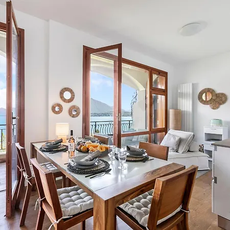 Elegant Panorama View With Pool - Happy Appartement Stresa