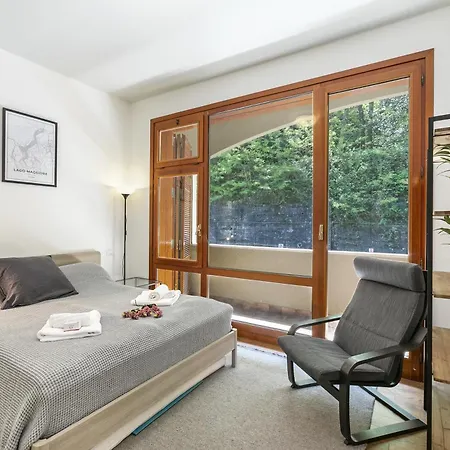 Elegant Panorama View With Pool - Happy Appartement Stresa